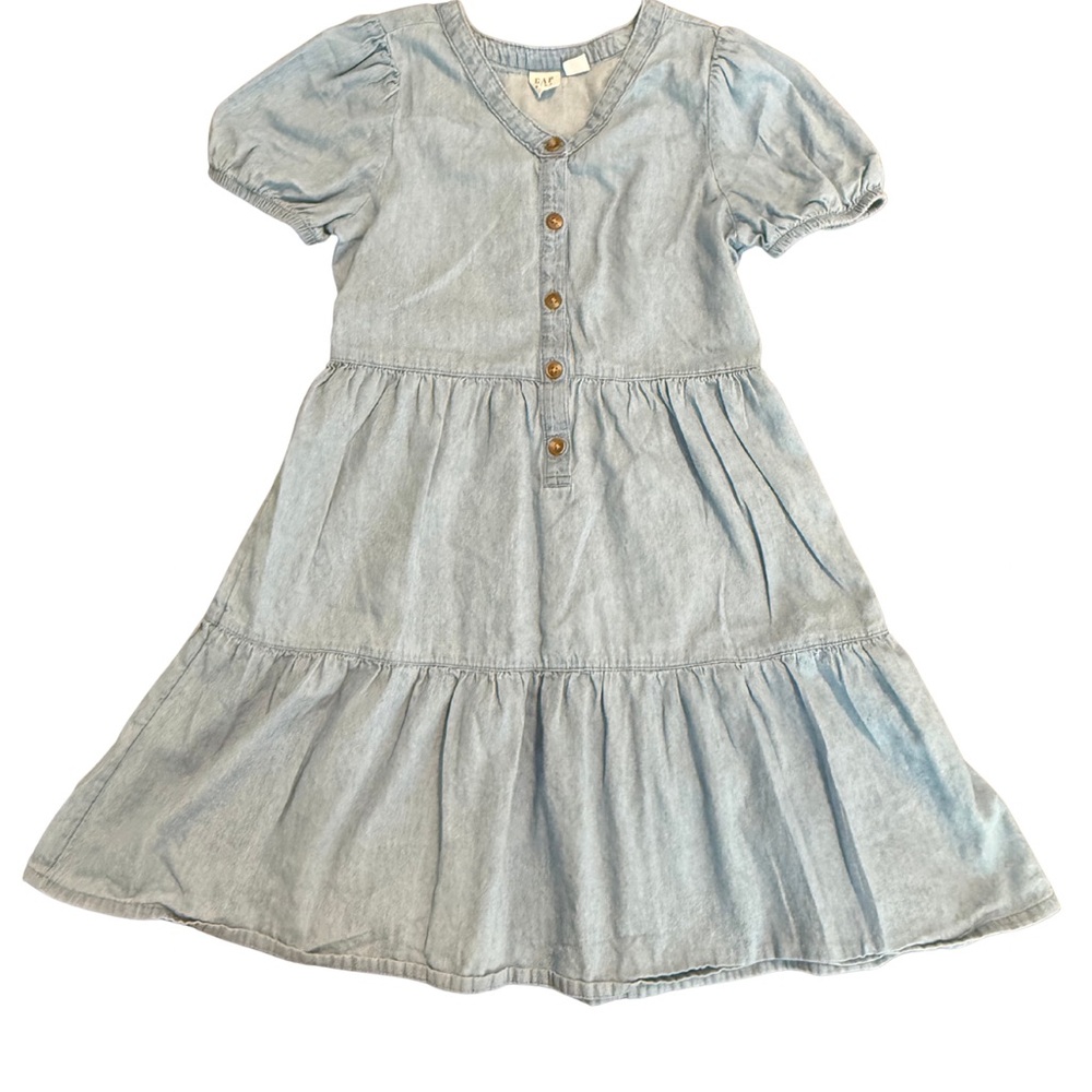 GAP Kids Casual Dress in Soft Blue